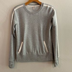 Gray athleta girl sweatshirt